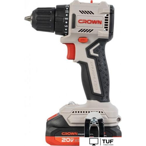 Дрель-шуруповерт Crown CT21131XS-2 BMC (с 2-мя АКБ, кейс)