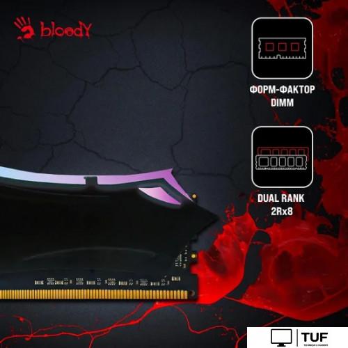 Оперативная память A4Tech Bloody RGB 16ГБ DDR4 3200 МГц BDM016A3200RD