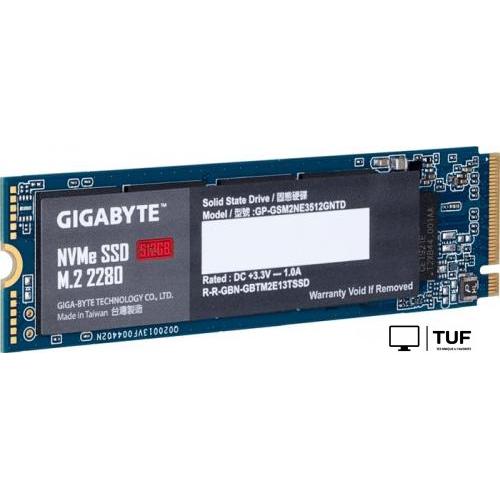 SSD Gigabyte NVMe 512GB GP-GSM2NE3512GNTD