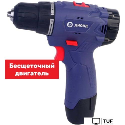 Дрель-шуруповерт ДИОЛД ДЭА-12ЛИ-09 (с 2-мя АКБ, кейс)