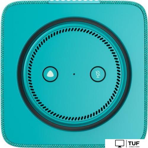 Умная колонка Яндекс Станция Макс (с хабом умного дома Zigbee, бирюзовый)