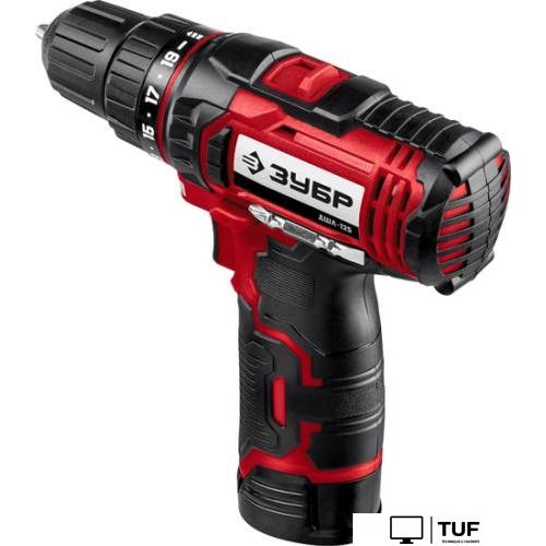 Дрель-шуруповерт Зубр Мастер ДШЛ-125-21 (с 1-м АКБ)