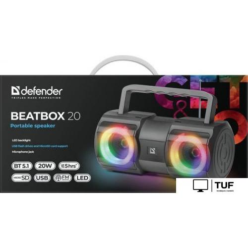 Беспроводная колонка Defender Beatbox 20