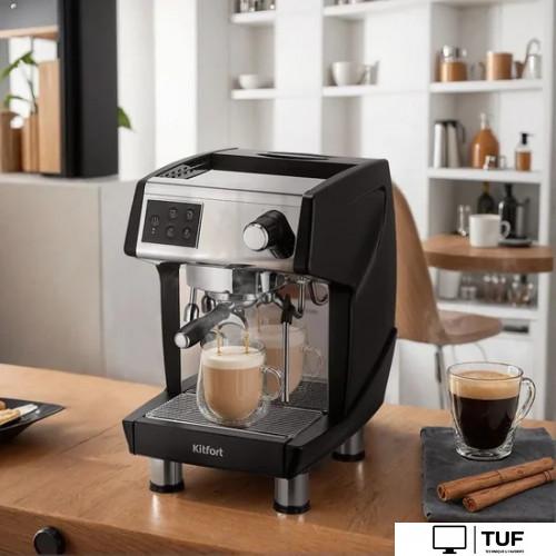 Рожковая кофеварка Kitfort KT-7531