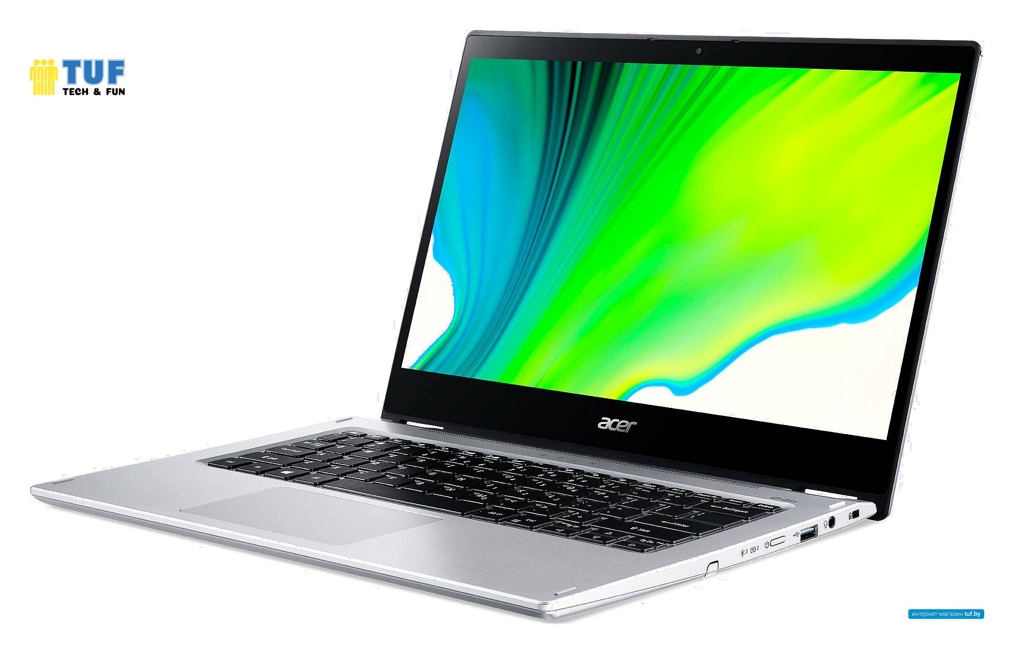 Ноутбук 2-в-1 Acer Spin 3 SP314-54N-58C3 NX.HQ7ER.002