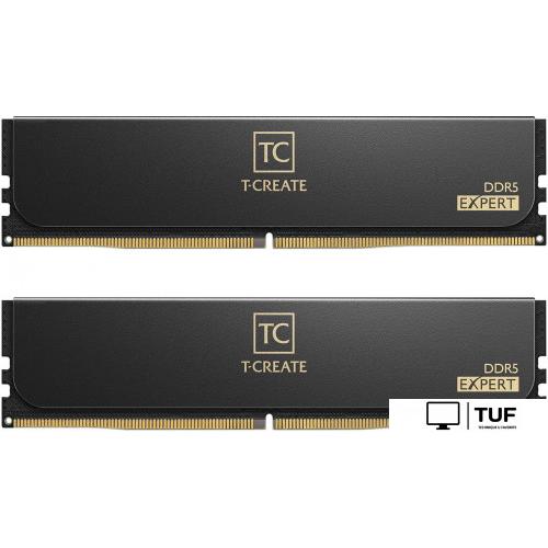 Оперативная память Team T-Create Expert 2x64ГБ DDR5 6400 МГц CTCED5128G6400HC42CDC01