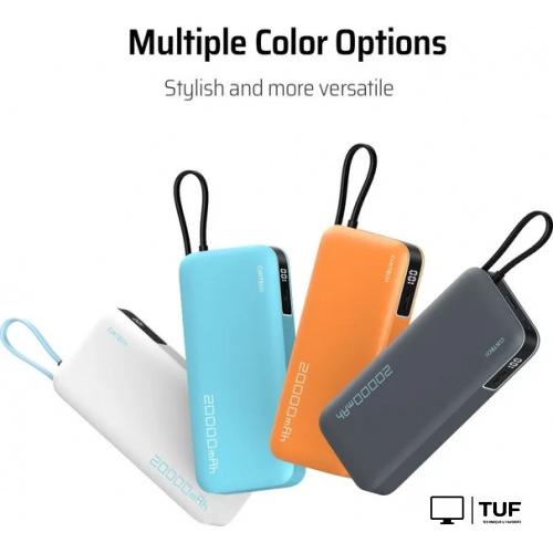 Внешний аккумулятор Cuktech PB200N 20000mAh 55W (темно-серый)