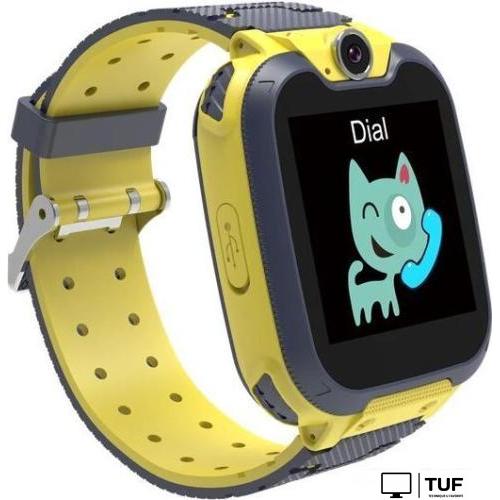 Детские умные часы Canyon Tony KW-31 (желтый/серый)