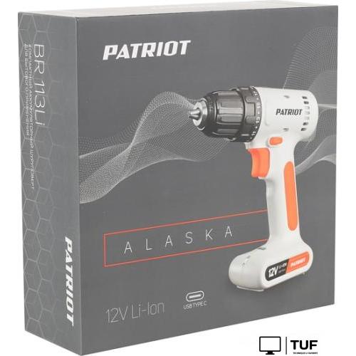 Дрель-шуруповерт Patriot Alaska BR 113Li (с АКБ)