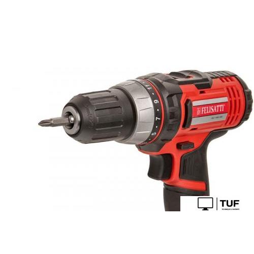 Дрель-шуруповерт Felisatti ДА-10/14.4Л3(М) 3830.5.1.10 (с 2-мя АКБ, кейс)