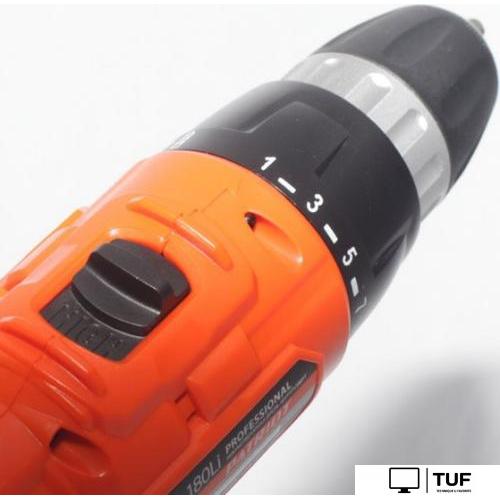 Дрель-шуруповерт Patriot BR 180LI 180201540 (с 2-мя АКБ)