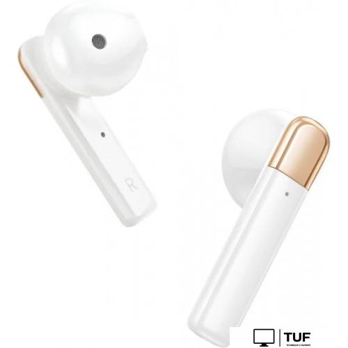 Наушники Baseus Encok W2 (белый/золотистый)