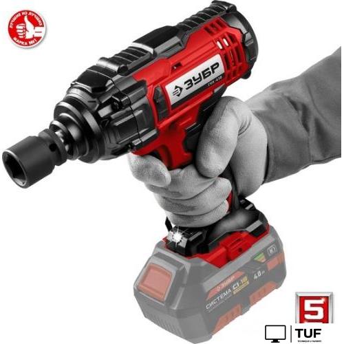 Гайковерт Зубр Мастер ГУЛ-410 (без АКБ)