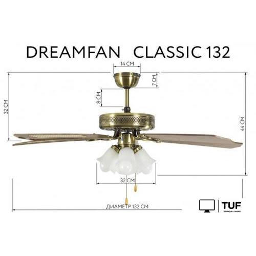 Вентилятор Dreamfan Classic 132 63132