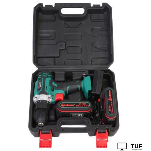 Дрель-шуруповерт Дифмаш ША-21-01М 01022421 (с 2-мя АКБ, кейс)