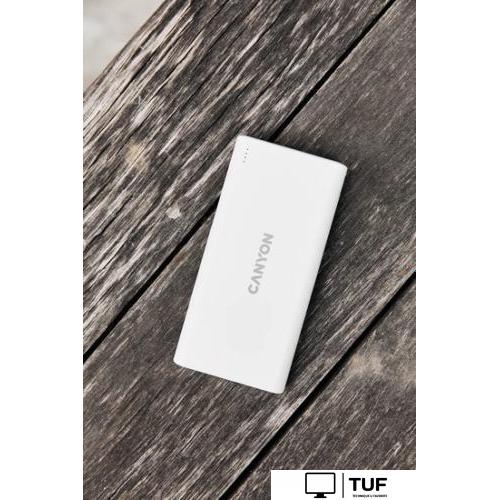 Внешний аккумулятор Canyon PB-106 10000mAh (белый)