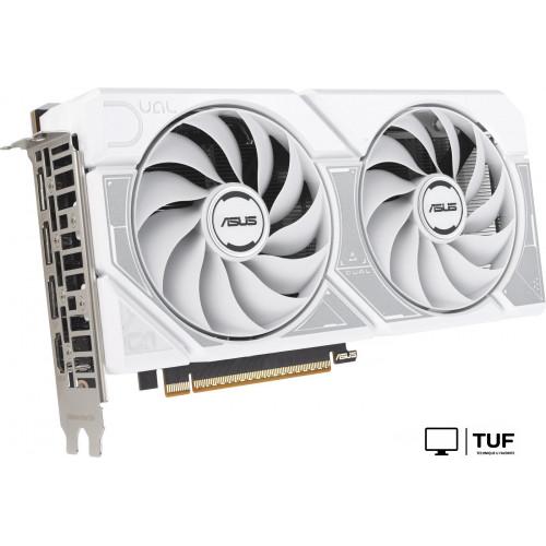 Видеокарта ASUS Dual GeForce RTX 5060 8GB GDDR7 White OC Edition DUAL-RTX5060-O8G-WHITE