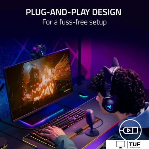 Проводной микрофон Razer Seiren V3 Mini Mercury White