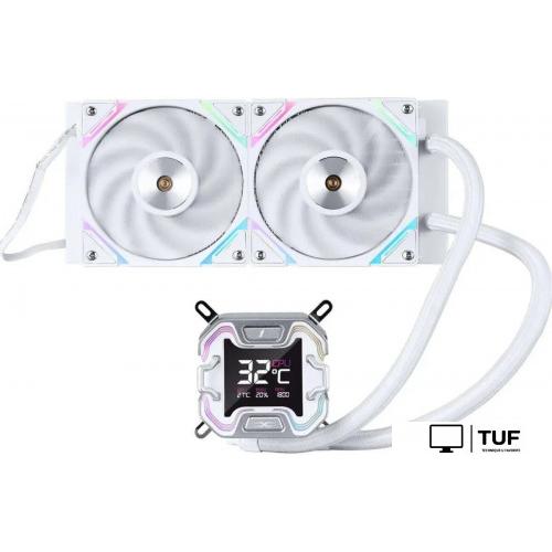 Система жидкостного охлаждения для процессора 1stPlayer X-240E (белый)