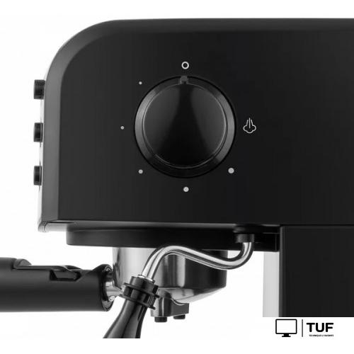 Рожковая кофеварка MAUNFELD MF-734BK