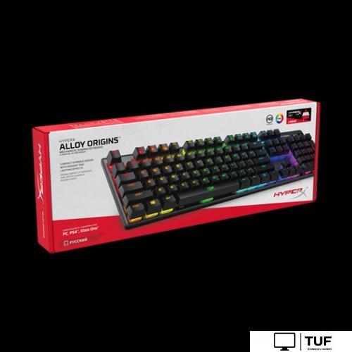 Клавиатура HyperX Alloy Origins (HyperX Aqua)