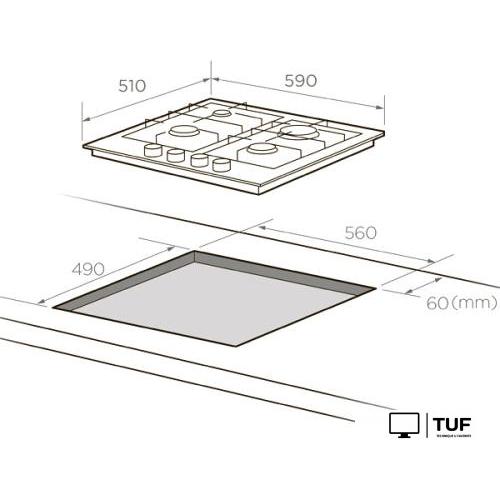 Варочная панель Midea MG606B