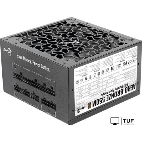 Блок питания AeroCool Aero Bronze 550M