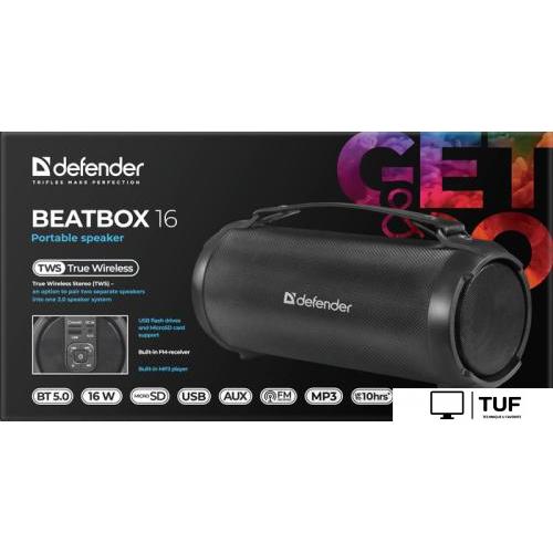 Беспроводная колонка Defender Beatbox 16