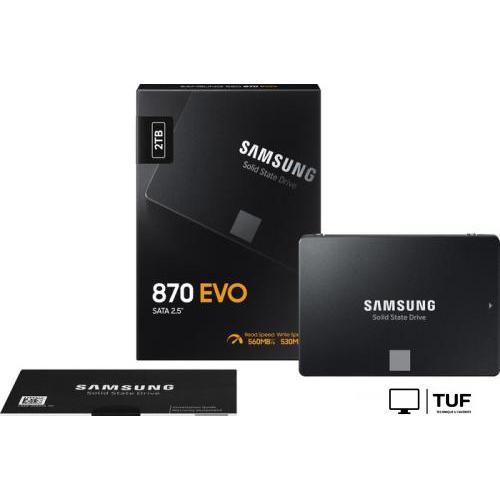 SSD Samsung 870 Evo 2TB MZ-77E2T0BW