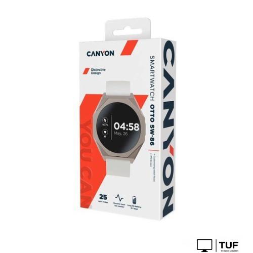 Умные часы Canyon Otto SW-86 (серебристый)