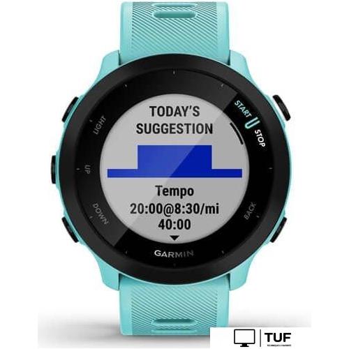 Умные часы Garmin Forerunner 55 (бирюзовый)