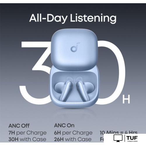 Наушники Anker Soundcore Liberty Buds (голубой)