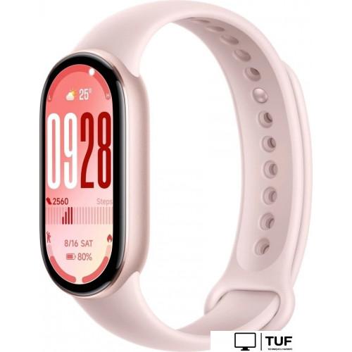 Фитнес-браслет Xiaomi Smart Band 10 M2459B1 (розовое золото, с розовым силиконовым ремешком, международная версия)