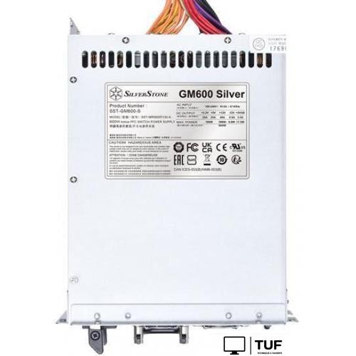 Блок питания SilverStone GM600 Cybenetics Silver SST-GM600-S