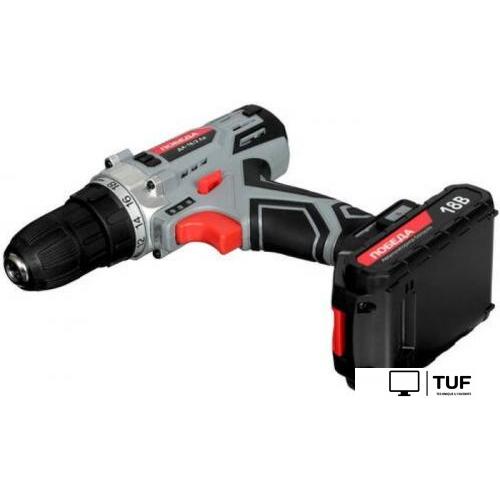 Дрель-шуруповерт Победа ДА-18/2 ЛИ 180201636 (с 2-мя АКБ, кейс)