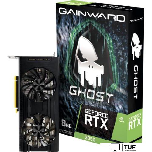 Видеокарта Gainward GeForce RTX 3050 Ghost 8GB GDDR6 NE63050019P1-190AB