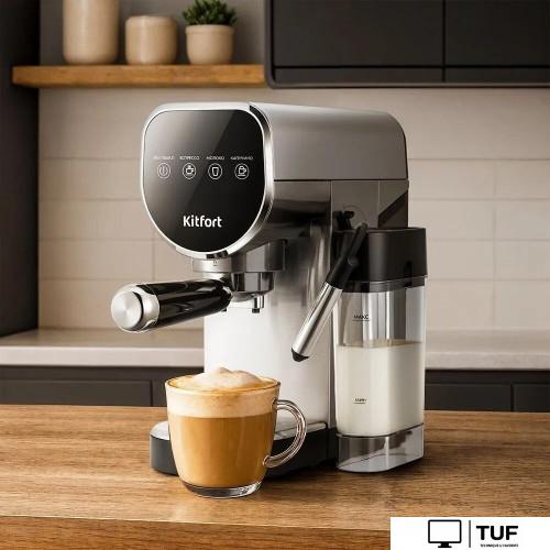 Рожковая кофеварка Kitfort KT-7692