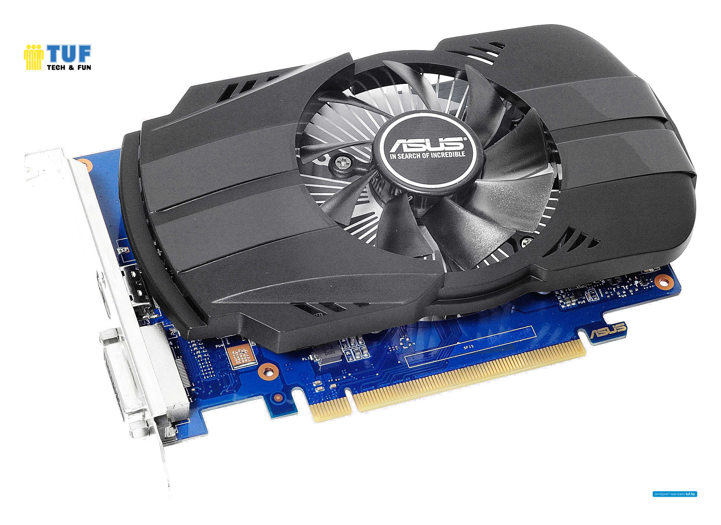 Видеокарта ASUS Phoenix GeForce GT 1030 OC 2GB GDDR5 PH-GT1030-O2G
