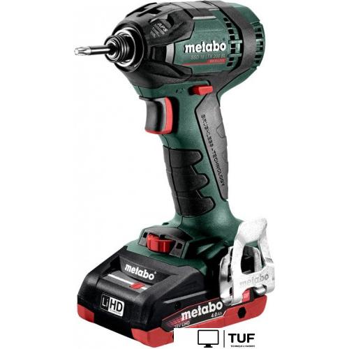 Винтоверт Metabo SSD 18 LTX 200 BL 602396800 (с 2-мя АКБ, кейс)