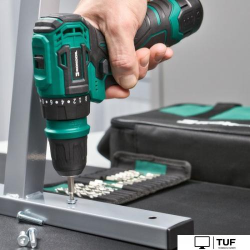 Дрель-шуруповерт Rokodil Twist 2 Air 1047196 (с 1-им АКБ, сумка, набор оснастки)