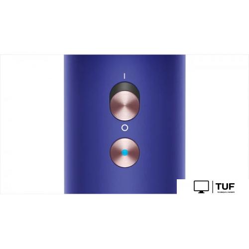 Фен Dyson HD07 Supersonic 426081-01 (синий/розовое золото)