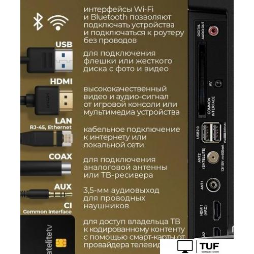 Телевизор MAUNFELD MLT55USX02