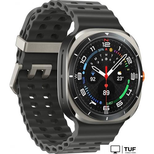 Умные часы Samsung Galaxy Watch Ultra 2025 47 мм LTE (серый титан)