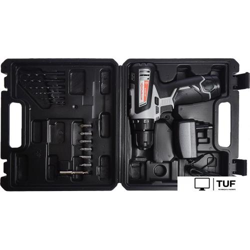 Дрель-шуруповерт Интерскол ДА-12ЭР-01 (с 1-им АКБ, кейс)