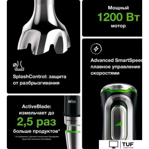 Погружной блендер Braun Multiquick 9 MQ9147X