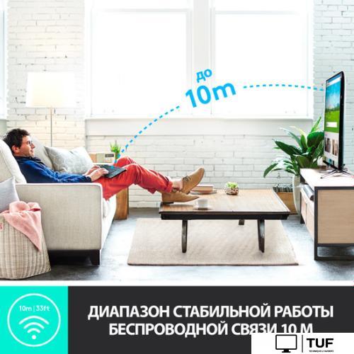 Клавиатура Logitech K400 Plus 920-007147 (черный)