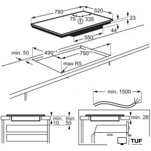 Варочная панель Electrolux EIV83443CT