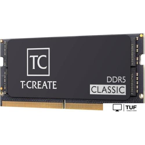Оперативная память Team T-Create Classic SODIMM 16ГБ DDR5 5600 МГц CTCCD516G5600HC46A-S01