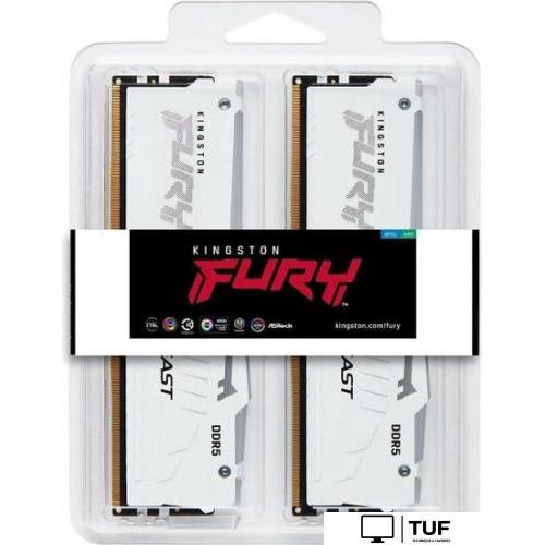 Оперативная память Kingston FURY Beast RGB 2x32ГБ DDR5 5600 МГц KF556C40BWAK2-64