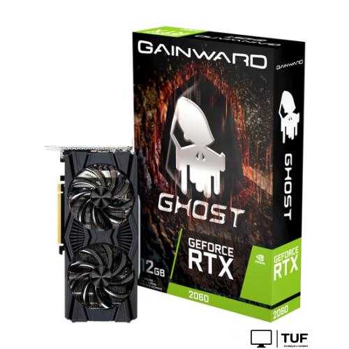 Видеокарта Gainward GeForce RTX 2060 Ghost 12GB NE62060018K9-1160L